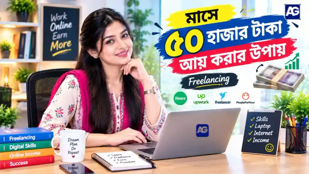 মাসে ৫০ হাজার টাকা আয় করার উপায়
