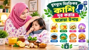 খুসখুসে বিরক্তিকর কাশি দূর করার ঘরোয়া উপায়