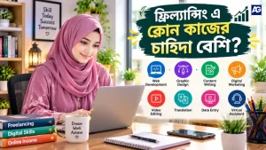ফ্রিল্যান্সিং এ কোন কাজের চাহিদা বেশি